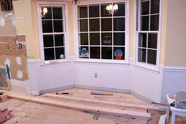 empty bay window