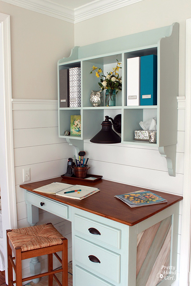How to Cut and Finish an Old Tabletop To Create a Wood Desktop
