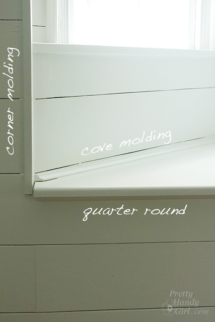 molding on bench