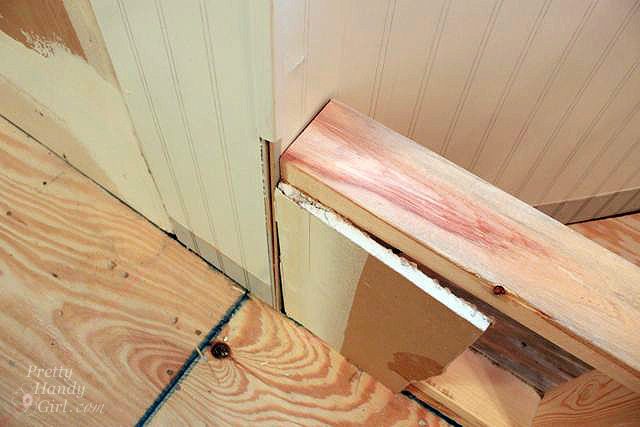 set frame back allow drywall setback