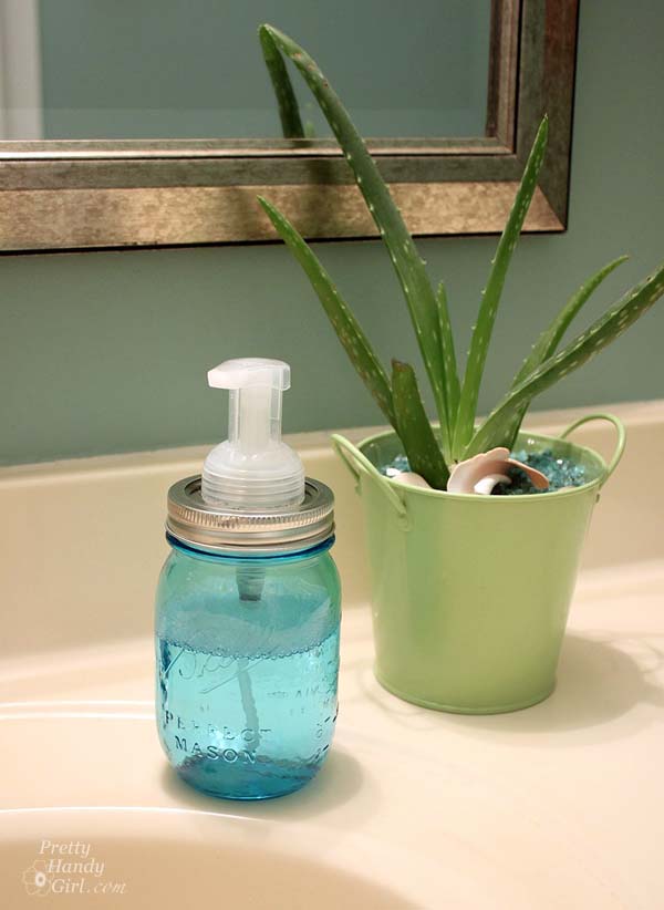 Make a Mason Jar Soap Pump