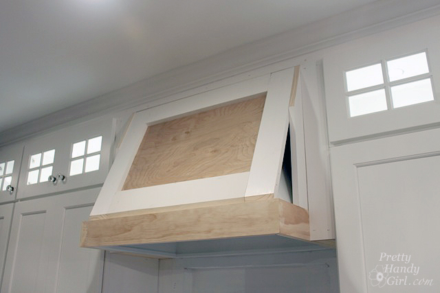 How to Build a Custom Wood Range Hood by Pretty Handy Girl