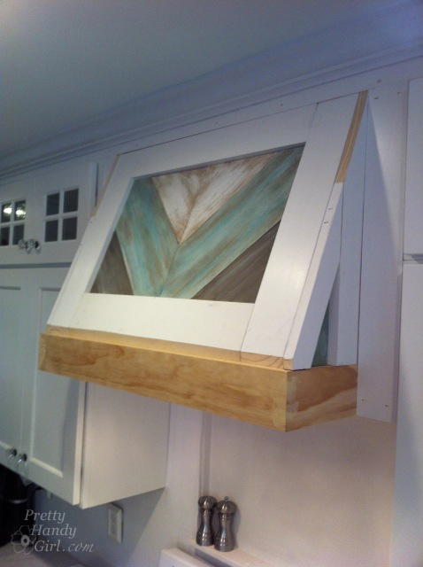 How to Build a Custom Wood Range Hood by Pretty Handy Girl