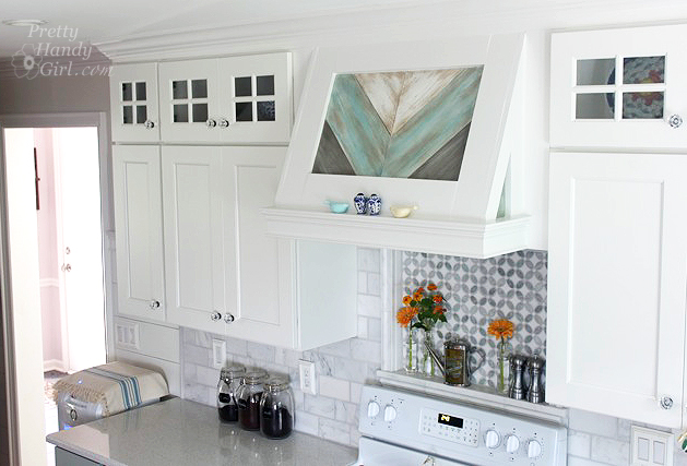 How to Build a Custom Wood Range Hood by Pretty Handy Girl