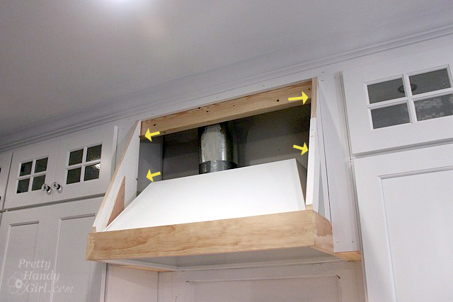 How to Build a Custom Wood Range Hood by Pretty Handy Girl