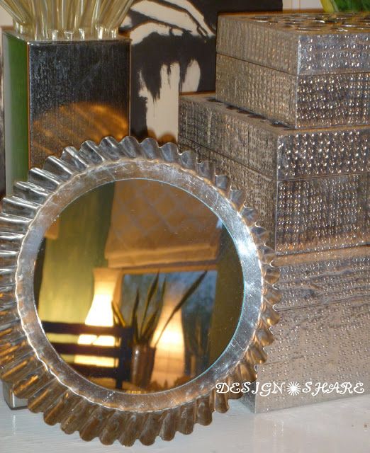 Angel Food Cake Pan Mirror | 30 Amazing DIY Mirrors