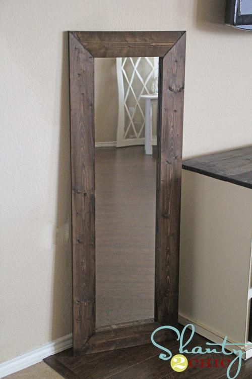 15 Dollar DIY Mirror | 30 Amazing DIY Mirrors
