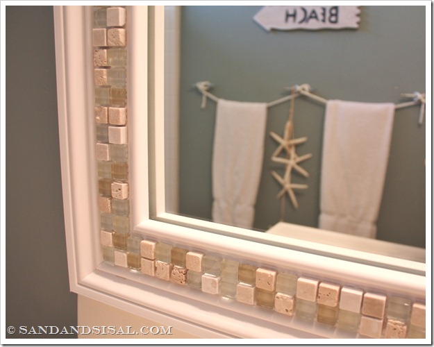 Mosaic Tile Mirror | 30 Amazing DIY Mirrors