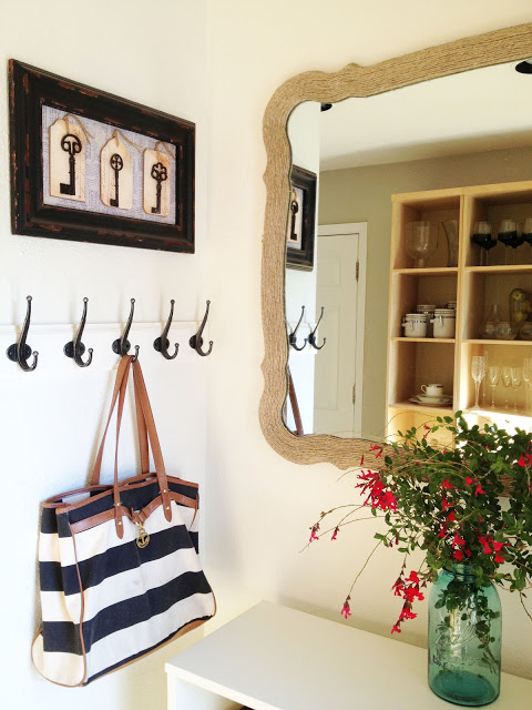 DIY Rope Mirror | 30 Amazing DIY Mirrors