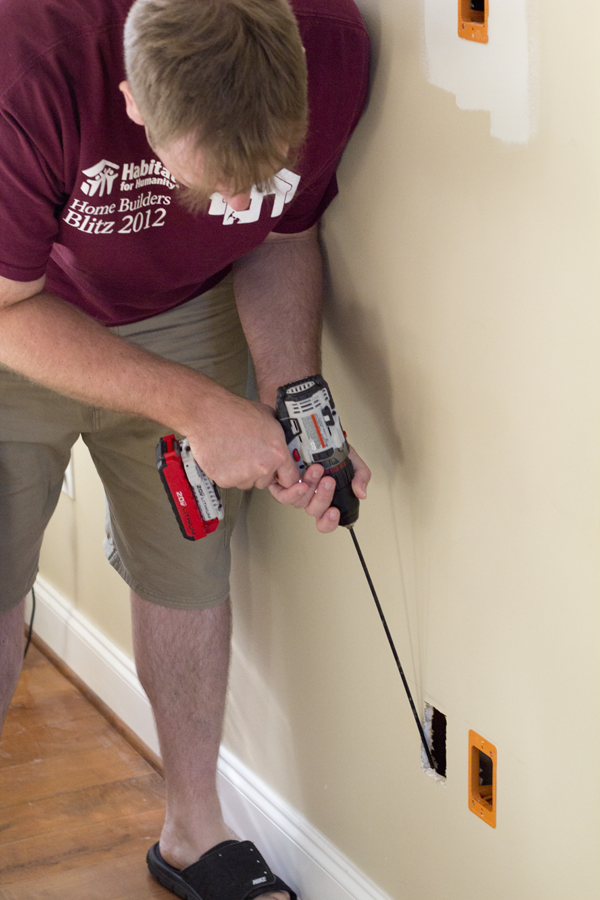 In-Wall Cable Installation