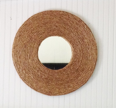 Rope Mirror | 30 Amazing DIY Mirrors