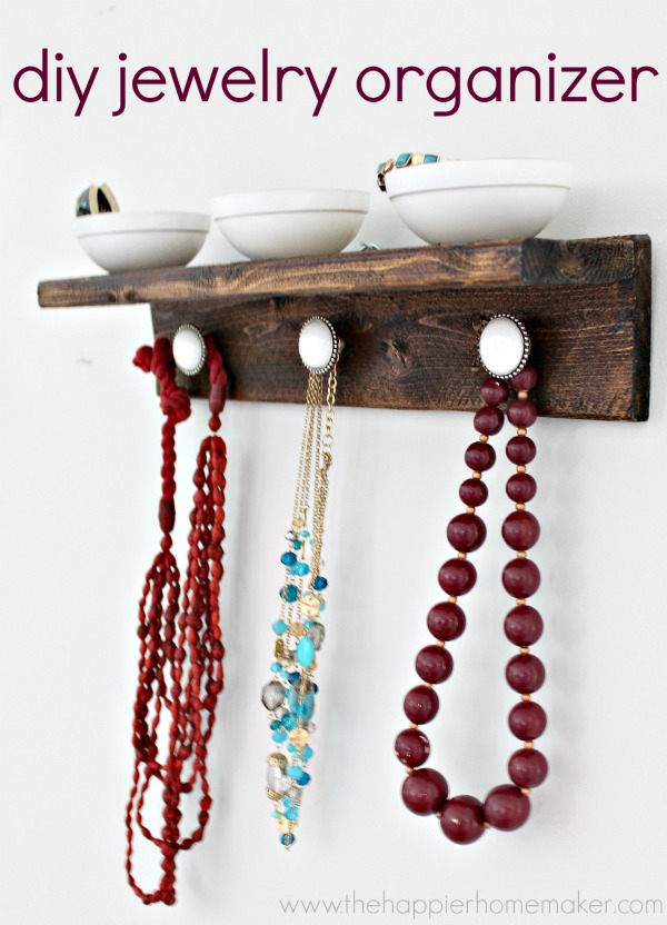 DIY Jewelry Organizer