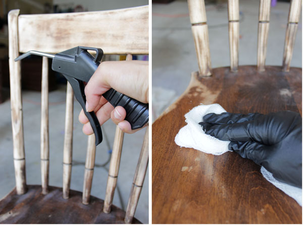 Painting chairs - a second chance makeover | Pretty Handy Girl
