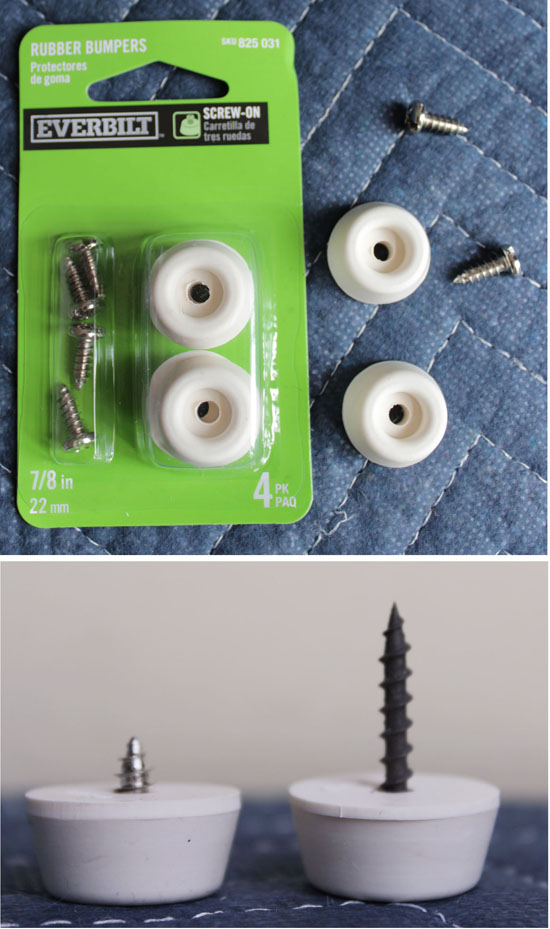 rubber bumpers for chair legs