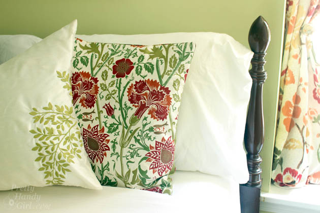 Painted Lampshade & a Quick Guest Room Makeover | Pretty Handy Girl