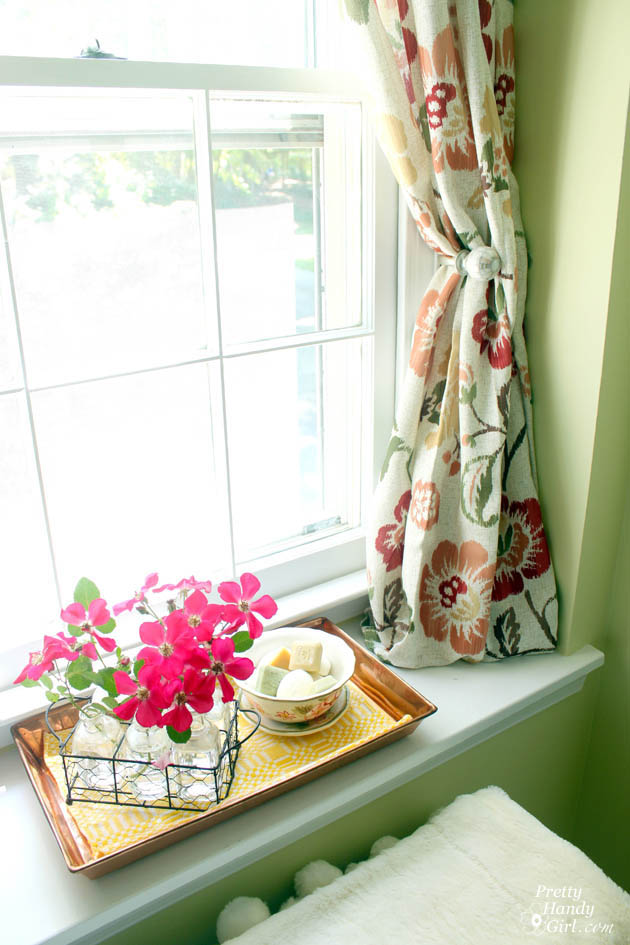 Painted Lampshade & a Quick Guest Room Makeover | Pretty Handy Girl