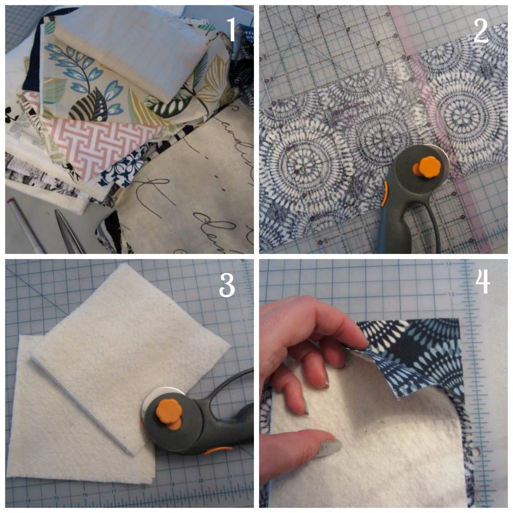 DIY Fabric Coasters DIY Fabric Coasters