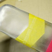 Faux Etched Soap Dispenser