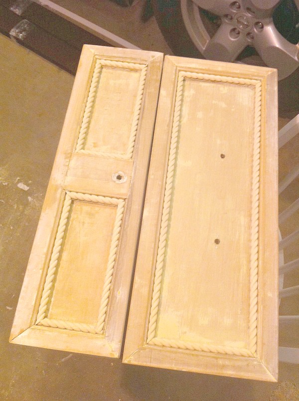 How to replace decorative trim on furniture.