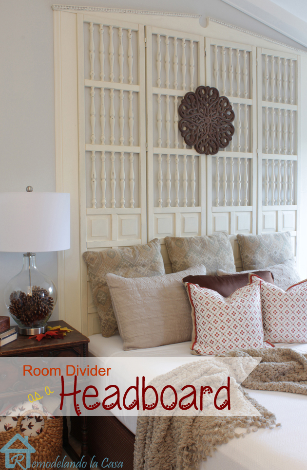 DIY Room Divider King Headboard