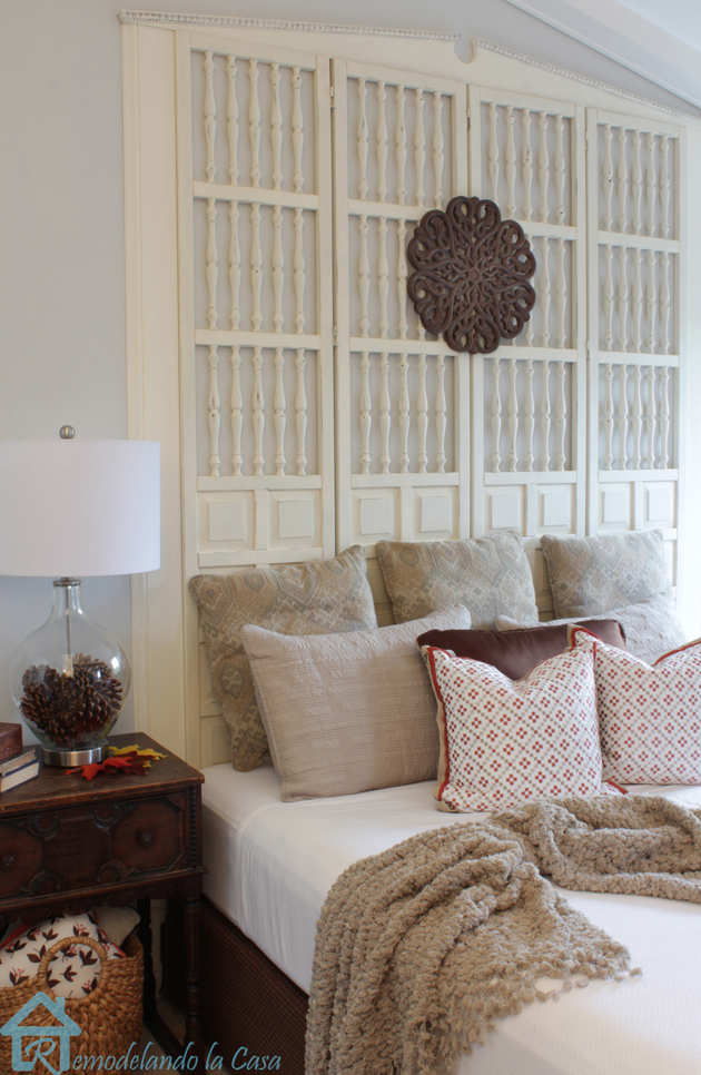 DIY Room Divider King Headboard
