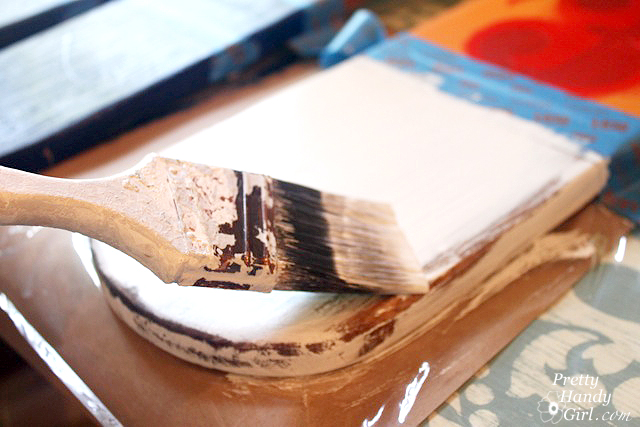 How to Make Vintage Painted Oars | Pretty Handy Girl