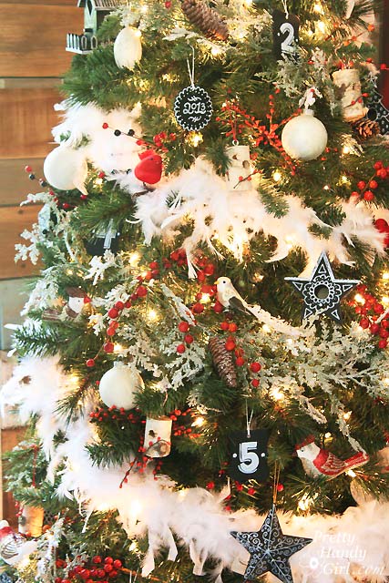 Feathered Nest Themed Christmas Tree | Pretty Handy Girl