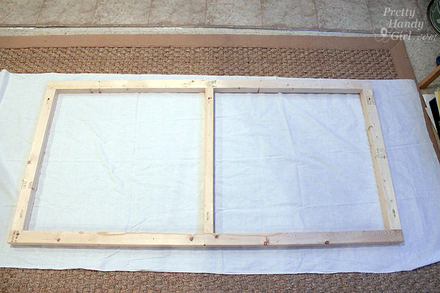 How to DIY a GIANT Artist Canvas