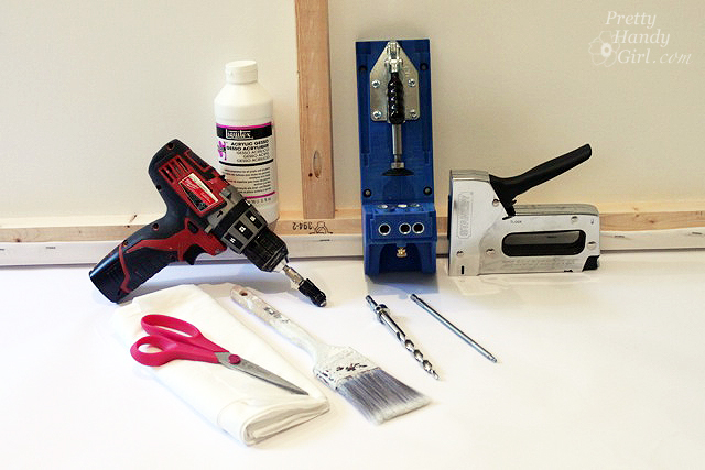 How to DIY a GIANT Artist Canvas