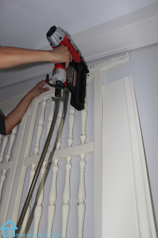 DIY Room Divider King Headboard