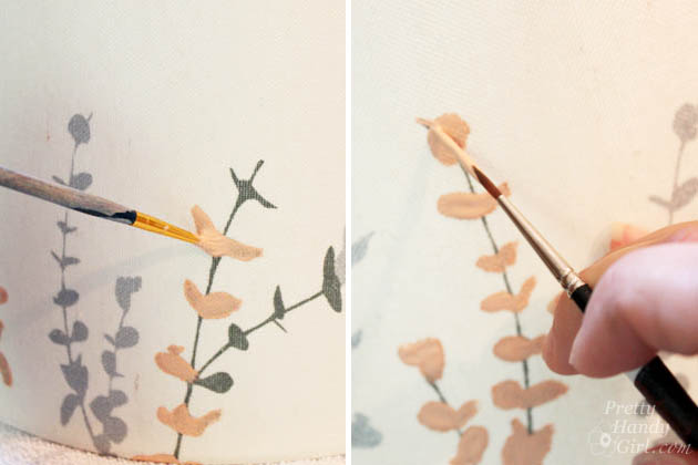 Painted Lampshade & a Quick Guest Room Makeover | Pretty Handy Girl