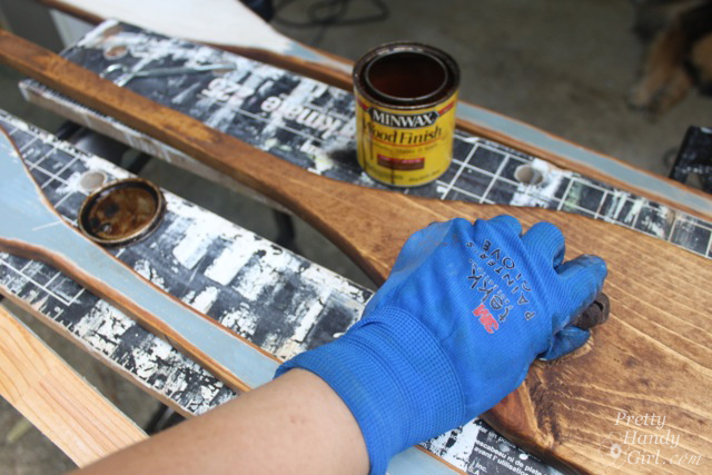 How to Make Vintage Painted Oars | Pretty Handy Girl