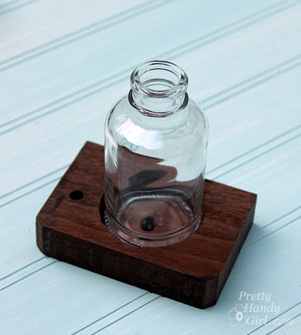 Vintage Coat Hook Wall Vase | Pretty Handy Girl Guest Post