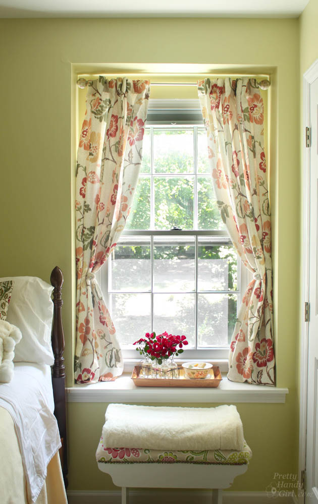 Painted Lampshade & a Quick Guest Room Makeover | Pretty Handy Girl