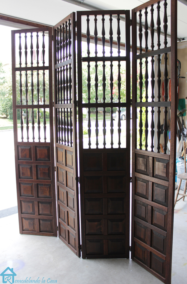 DIY Room Divider King Headboard