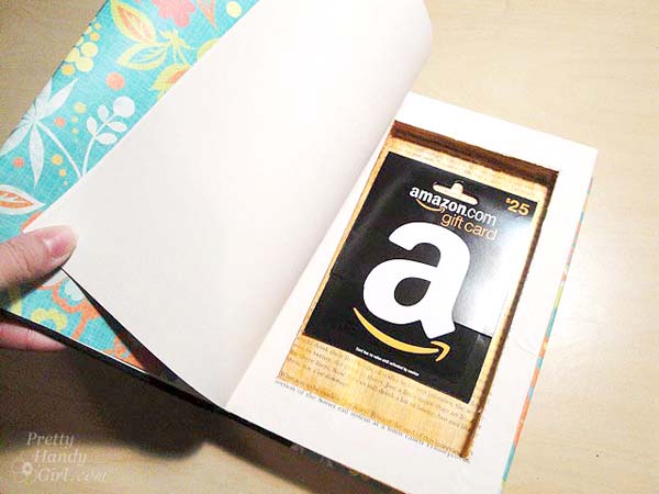 DIY Book with Storage Inside | Pretty Handy Girl