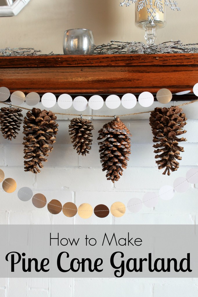 How to Make Pine Cone Garland How to Make Pine Cone Garland