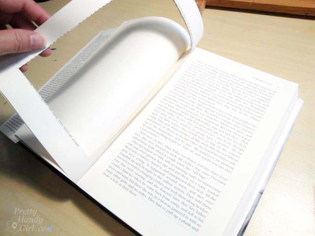 DIY Book with Storage Inside | Pretty Handy Girl