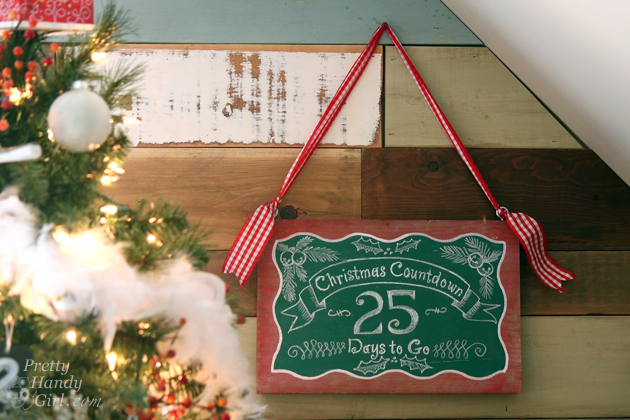Easy Wooden Chalkboard Sign | Pretty Handy Girl