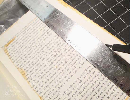 DIY Book with Storage Inside | Pretty Handy Girl