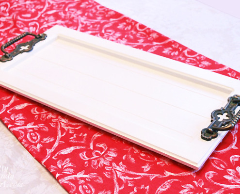 Make a Tray from a Cabinet Door | Pretty Handy Girl