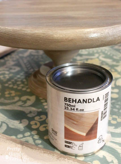 Rustic Wood Cake Stand | Pretty Handy Girl