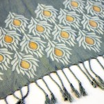 Stenciled and Dyed Scarves Tutorial | Pretty Handy Girl