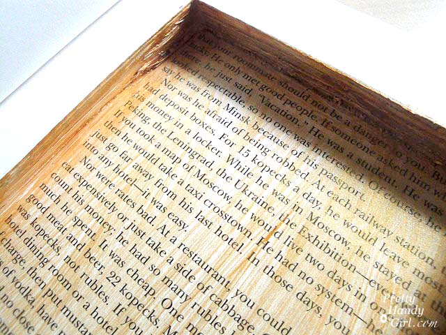 DIY Book with Storage Inside | Pretty Handy Girl