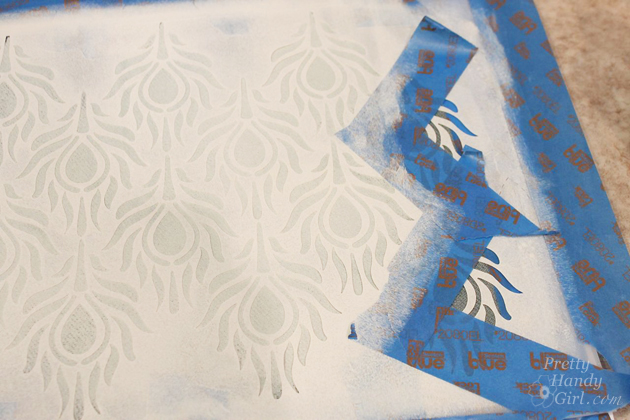 Stenciled and Dyed Scarves Tutorial | Pretty Handy Girl
