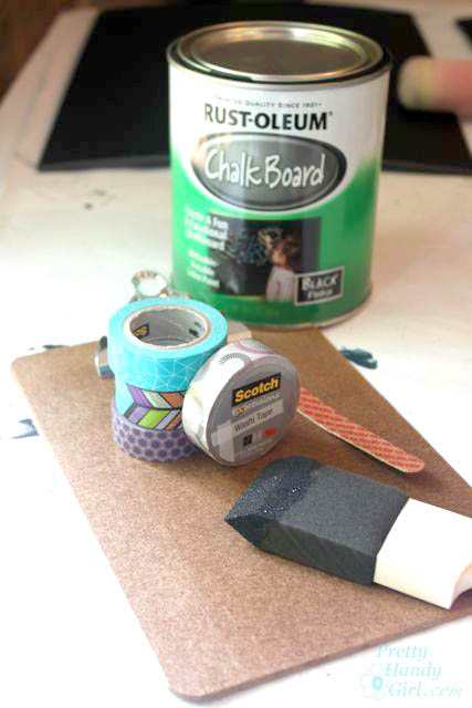Easy Decorated Chalkboard Clipboards | Pretty Handy Girl