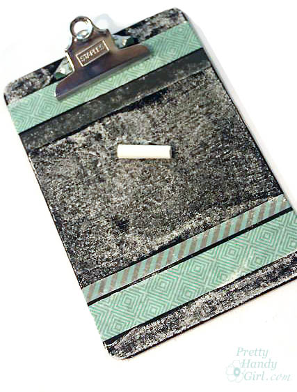 Easy Decorated Chalkboard Clipboards | Pretty Handy Girl