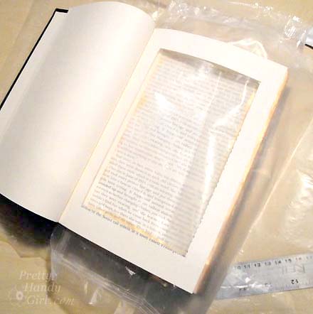 DIY Book with Storage Inside | Pretty Handy Girl