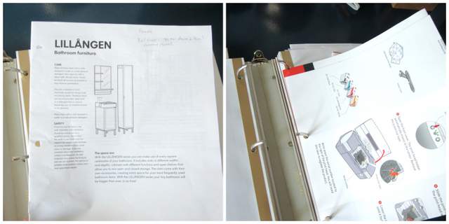 Organizing a Home Binder