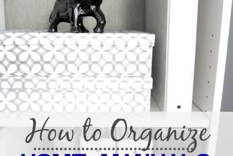 How to Organize Home Manuals